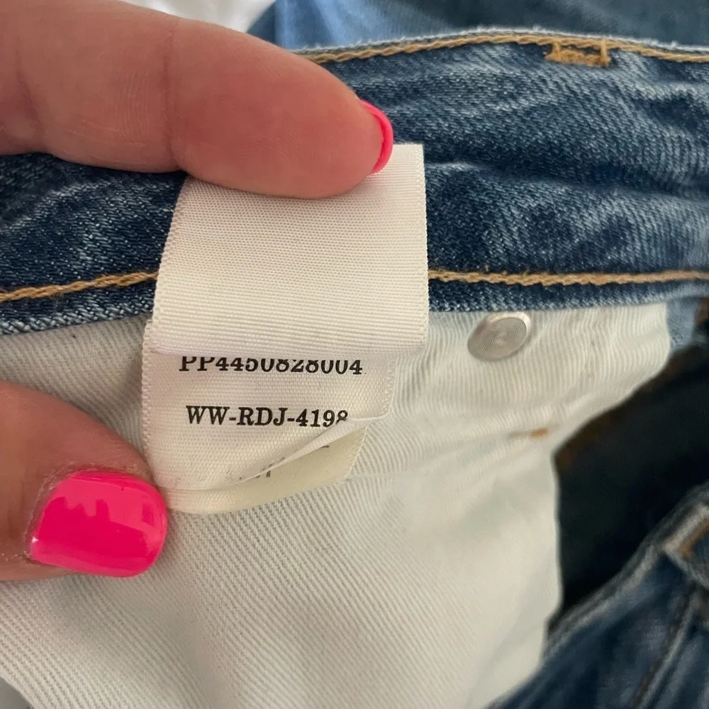 Everlane 90’s Curvy Cheeky Blue Straight Leg Women's Jeans - Picture 8 of 13